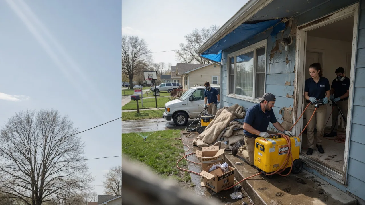 Basement Flood Cleanup in Verner, WV near me
